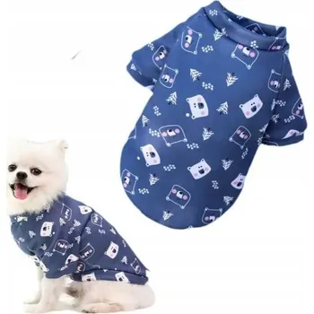 Obleček pro psa Barevná mikina pro psa POMPOM XXL Modrá