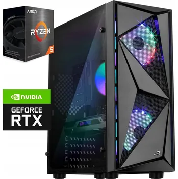 Stolní počítač POČÍTAČ RTX 3060 RYZEN 3600 16GB SSD 1TB WIN10