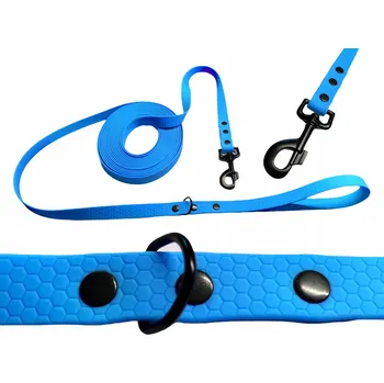 Vodítko pro psa VODÍTKO VODĚODOLNÉ MĚKKÉ TRÉNINKOVÉ BIOTHANE PVC PRO VELKÉHO PSA 3M 20MM