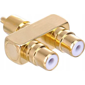 ADAPTÉR ROZDVOJKA 1RCA - 2RCA TYP Y CINCH NAKAMICHI