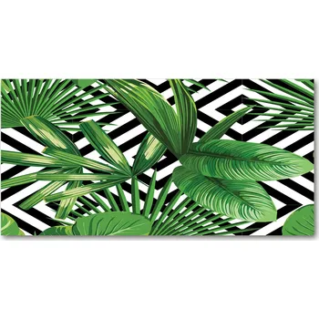 Obraz Panel do kuchyně Tropické listy 140x70 cm + LEPIDLO