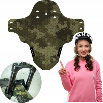 Blatník na kolo BLATNÍK NA KOLO 24-29" MTB PŘEDNÍ ENDURO ZELENÝ NA KOLO C-01