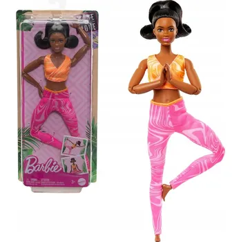 Barbie. Panenka Made to Move Černé vlasy