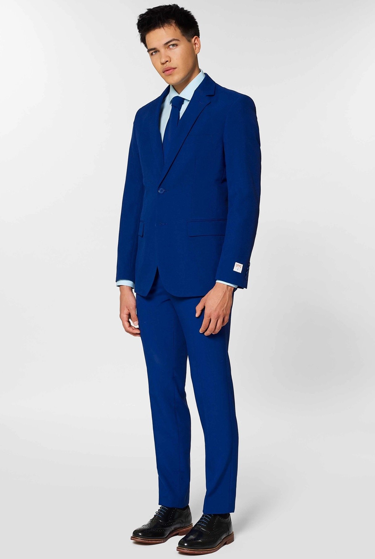 Opposuits pánský oblek modrý Barva: Modrá, Velikost: EU 62