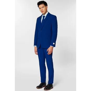 Opposuits pánský oblek modrý Barva: Modrá, Velikost: EU 62