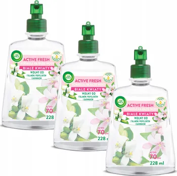 Osvěžovač vzduchu Air Wick Active Fresh Bílé Květy Osvěžovač Vzduchu Náhradní Náplň 3x228ml