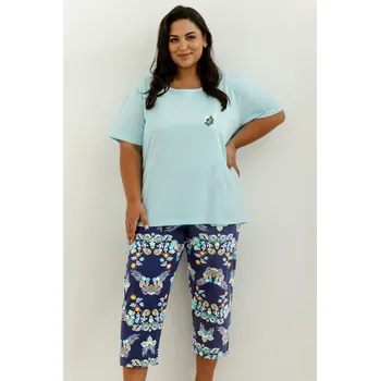 Pánská móda 3366 DÁMSKÉ PYŽAMO KRISTEN 2XL-3XL TURECKO 2XL