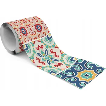 Fototapeta Dekorativní Bordura Bordura na Tapety Imitace OBKLADŮ Marocká Mozaika