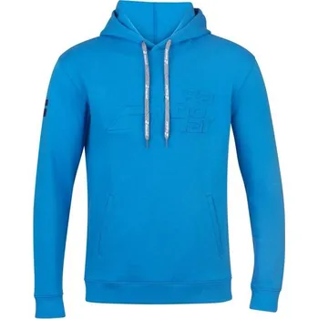 Pánská mikina MIKINA BABOLAT EXERCISE HOOD SWEAT MEN BLUE ASTER L