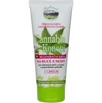 Péče o ruce Vivaco Krém na ruce a nohy CannaCare HERB EXTRACT 200 ml