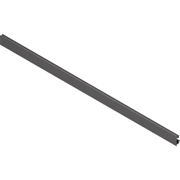 Nábytkové kování BLUM ZV7.1043MN1 čelní plech vnitř zásuvky s drážkou Legrabox karbon černá CS-M (BLUM ZV7.1043MN1 čelní plech vnitř zásuvky s drážkou Legrabox karbon černá CS-M)