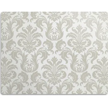 Miska pro psa Podložka pod misku pro psa kočku - Květinová tapeta, 90x60 cm