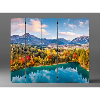Paraván Paraván panorama alpy Rozměr: 225 x 180 cm