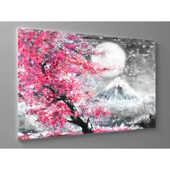 Obraz Obraz malba sakury japonsko Rozměr: 60 x 40 cm