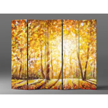 Paraván Paraván malba podzimní krajina Rozměr: 225 x 180 cm