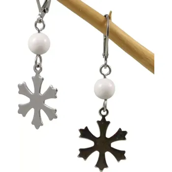 Náušnice Náušnice Sněhová vločka