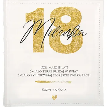 Fotoalbum FOTOALBUM Dárek k 18. narozeninám, 30 listů s potiskem