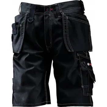 Pánské kraťasy Kraťasy Bosch , kraťasy s kapsami černé WHSO 09 C48