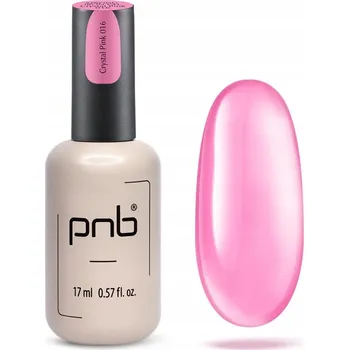 Lak na nehty Stavební gel na nehty PNB UV/LED Strong Iron Gel 016 Crystal Pink 17 ml