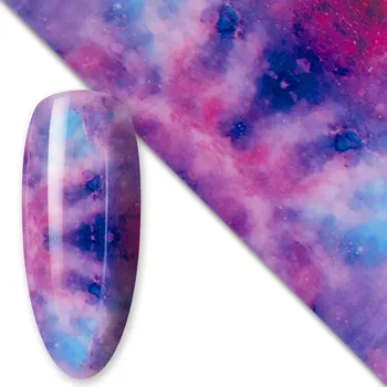 Mramorová fólie na přenos nehtů #35