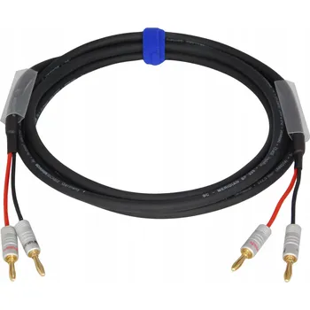 Audio kabel SOMMER MERIDIAN REPRODUKTOROVÝ KABEL 2x2,5 s BANÁNKOVÝMI KONEKTORY NAKAMICHI PŘÍMÉ 15m