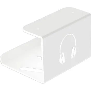 Věšák DRŽÁK / VĚŠÁK NA SLUCHÁTKA K PŘIŠROUBOVÁNÍ K PSACÍMU STOLU