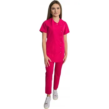 Pracovní obuv Zdravotnický komplet s amarantovým sakem Basic Premium, velikost 38