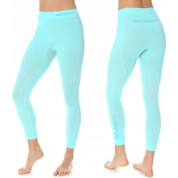 Dámské kalhoty Brubeck Dámské termo kalhoty s dlouhými nohavicemi, modré, velikost S