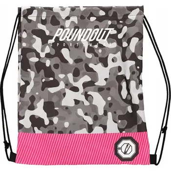 Městský batoh Poundout Vak batoh Camouflage Pink maskáčový růžový