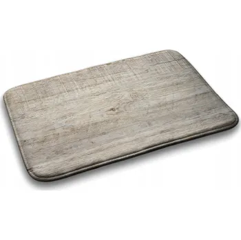 Koupelnová předložka Koupelnová předložka Měkký kobereček Vzor dřevěné panely