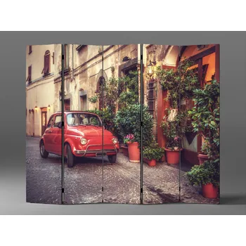 Paraván Paraván retro auto itálie Rozměr: 225 x 180 cm