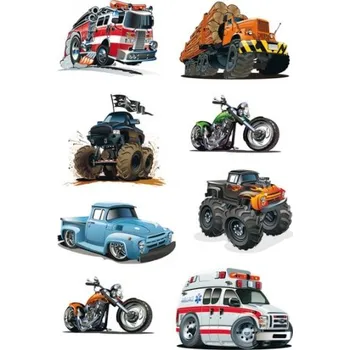 samolepka SAMOLEPKY HERMA SAMOLEPKY VOZIDLA MONSTER TRUCK AUTA MOTOCYKLY