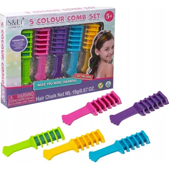 Obraz Křída na vlasy S&Li Cosmetics 5 barev