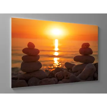 Obraz Obraz západ slunce zen Rozměr: 90 x 60 cm