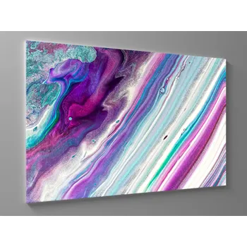 Obraz Obraz modrofialová abstrakce Rozměr: 60 x 40 cm
