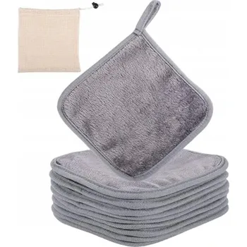 Utěrka ODLIČOVACÍ HADŘÍKY Z MIKROVLÁKNA OPAKOVANĚ POUŽITELNÉ 9 KS + SÁČEK