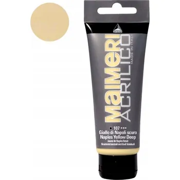 Speciální výtvarná barva Akrylové barvy Maimeri žlutá 1 ks 200 ml
