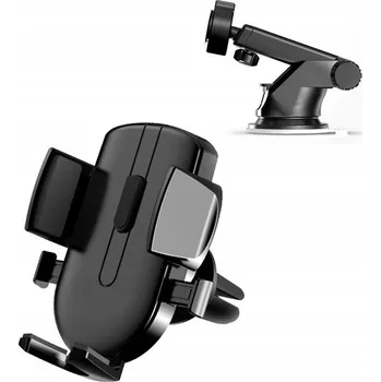 Držák do auta 2v1 na sklo, palubní desku i do mřížky ventilace