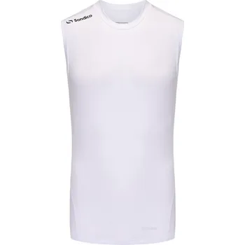 Pánské tílko Sondico Base Crew Vest Mens White M