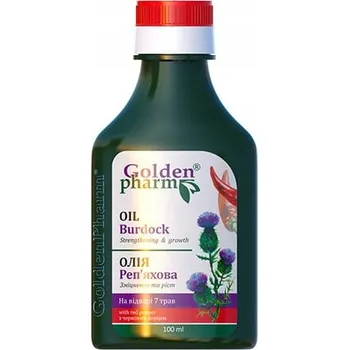 Vlasová regenerace Lopuchový olej s červenou paprikou, Golden Pharm, 100 ml