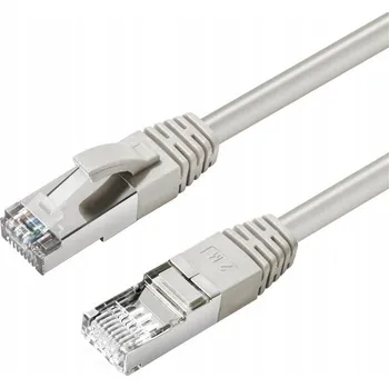 Síťový kabel Microconnect MC-SFTP6A05 Síťový kabel Šedá 5 m Cat6a S/FTP (S-STP)