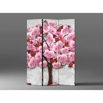 Paraván Paraván pohádkový růžový strom Rozměr: 135 x 180 cm