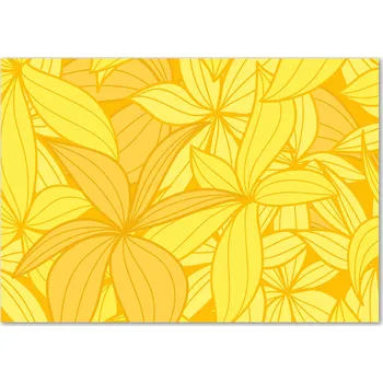 Obraz Skleněný panel Wallmuralia 70x100 cm tvrzené sklo se žlutými květy