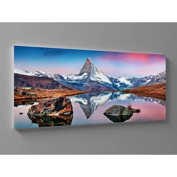 Obraz XXL obraz výhled na vrchol matterhorn Rozměr: 200 x 100 cm