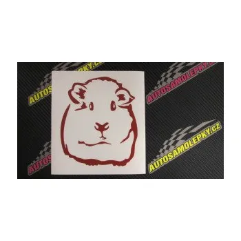 Samolepící dekorace Morče 001 pravá (19 - modrá dynamic) SAMOLEPKA NA AUTO, NÁLEPKA, FÓLIE, POLEP, TUNING, VLASTNÍ TEXT, TISK, AUTOSAMOLEPKY.cz, POLEPY, OBRÁZEK, LOGO, 3D STICKERS