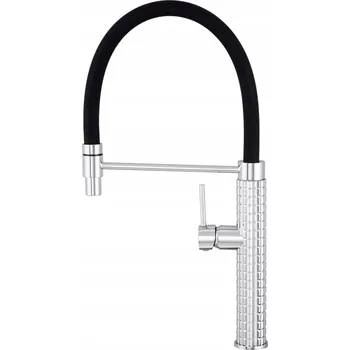 Vodovodní baterie Kuchyňská baterie stojánková Gamma Full PRO stříbrná