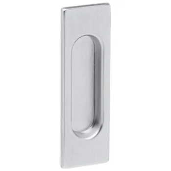 Nábytkové kování Obdélníkový úchyt, madlo pro posuvné dveře 4053 chrom satén 96 Tupai