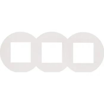 Efapel trojitý Rámeček bílý