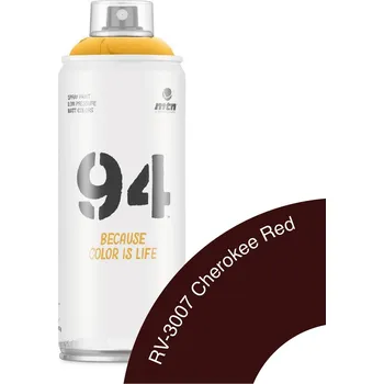 Barva ve spreji Montana MTN 94 sprej 400 ml RV-3007 červená