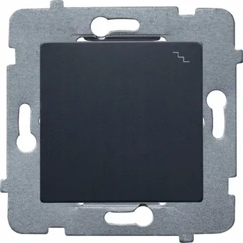 vypínač Schodišťový vypínač pod omítku Polmark černý ŁP-3LA/M.CZ